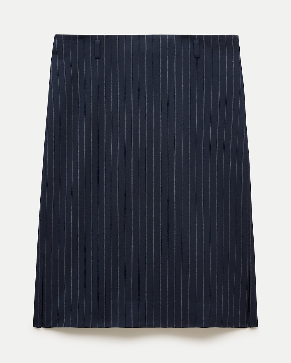 No. 2 Pencil\u00ae skirt in pinstriped lightspun wool blend | J. Crew US