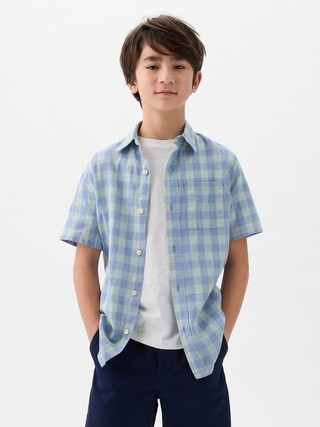 Kids Linen-Cotton Shirt | Gap (US)
