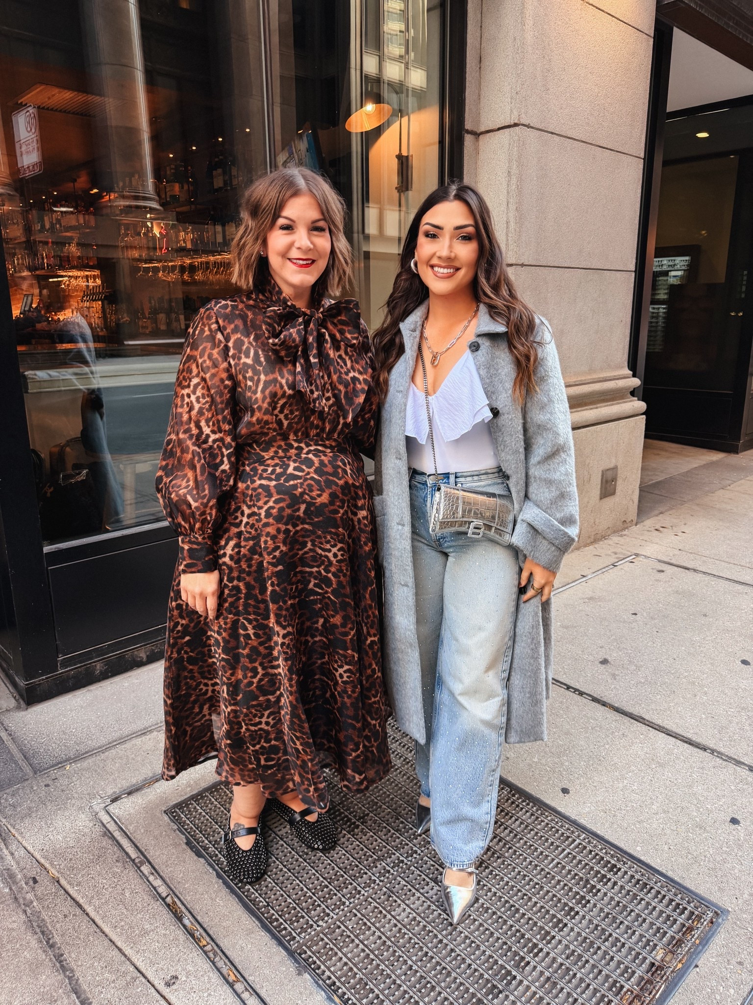 Chicago silver rhinestone outfit + coat ❄️🏙️

#LTKFindsUnder50 #LTKSeasonal #LTKTravel