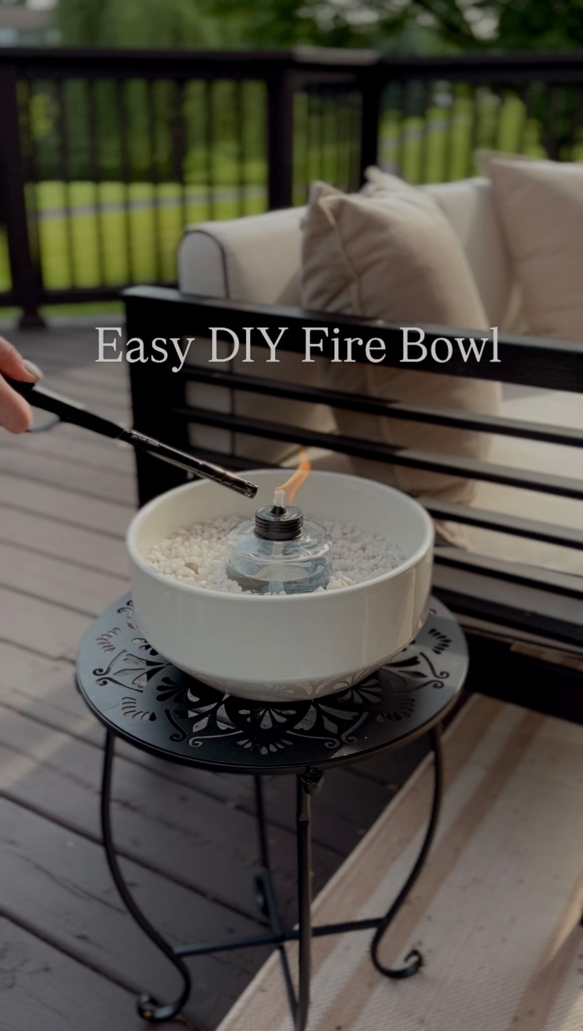Easy diy, diy project, patio design, patio decor, tiki torch, patio fire bowl, diy fire bowl, affordable diy project, Walmart fire bowl, Walmart planter, easy tiki torch bowl

#LTKFindsUnder50 #LTKHome #LTKSeasonal