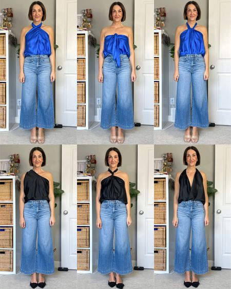One top, six ways! This top is so versatile and perfect for traveling! I’m 5’ 7” wearing my usual size Small. It’s pricy but really nice quality and you can get 15% off when you sign up for emails.
The jeans are also from Ramy Brook and fit tts. I’m 5’ 7 wearing my usual size 27
Also linked my shoes, they fit tts


#LTKWorkwear #LTKStyleTip #LTKShoeCrush