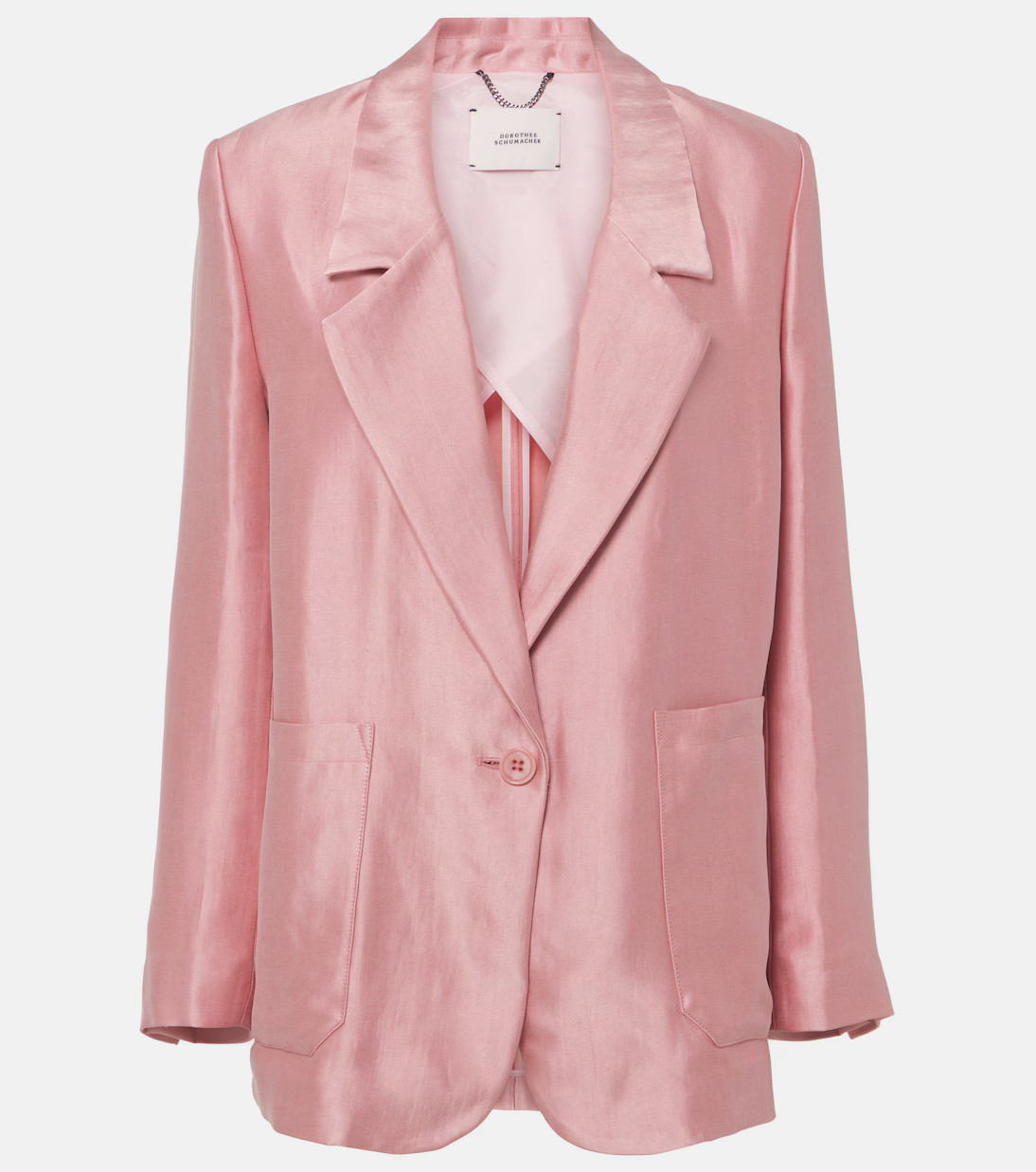 Slouchy Elegance satin blazer | Mytheresa (US/CA)