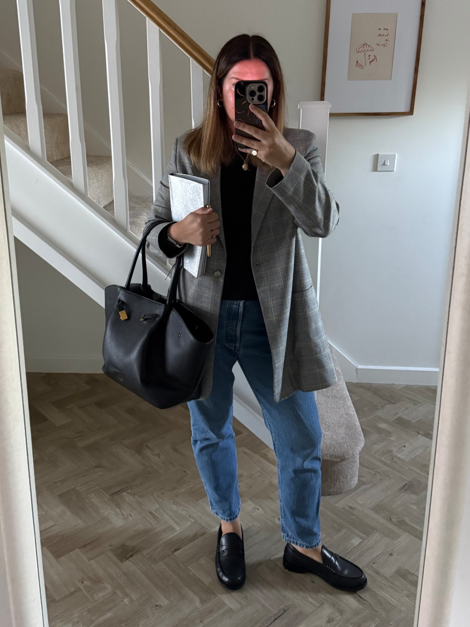 Penny loafers, denim and a good blazer always works. Switching in socks on the really chilly mornings 

#LTKuk #LTKautumn #LTKFashionMonth