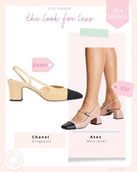 They look for less. Chanel slingback’s or these affordable Mary Janes

Chanel Plazacore classic 

#LTKHoliday #LTKstyletip #LTKunder100