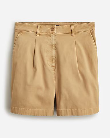 Pleated capeside chino short | J.Crew US