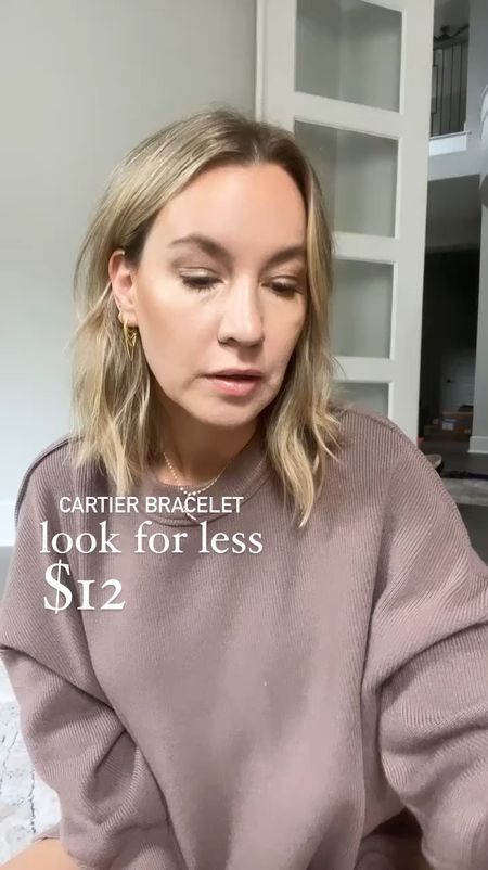 Cartier look for less bracelet from Amazon! 
#founditonamazon

#LTKstyletip #LTKVideo #LTKfindsunder50