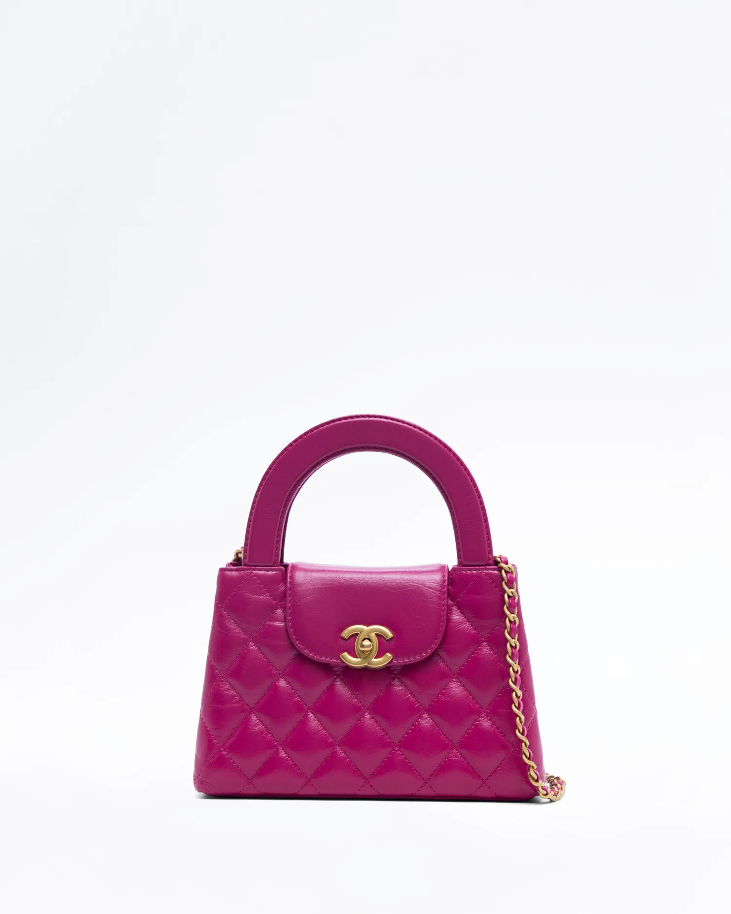 Kelly Top Handle Nano Shopping Bag | Vivrelle