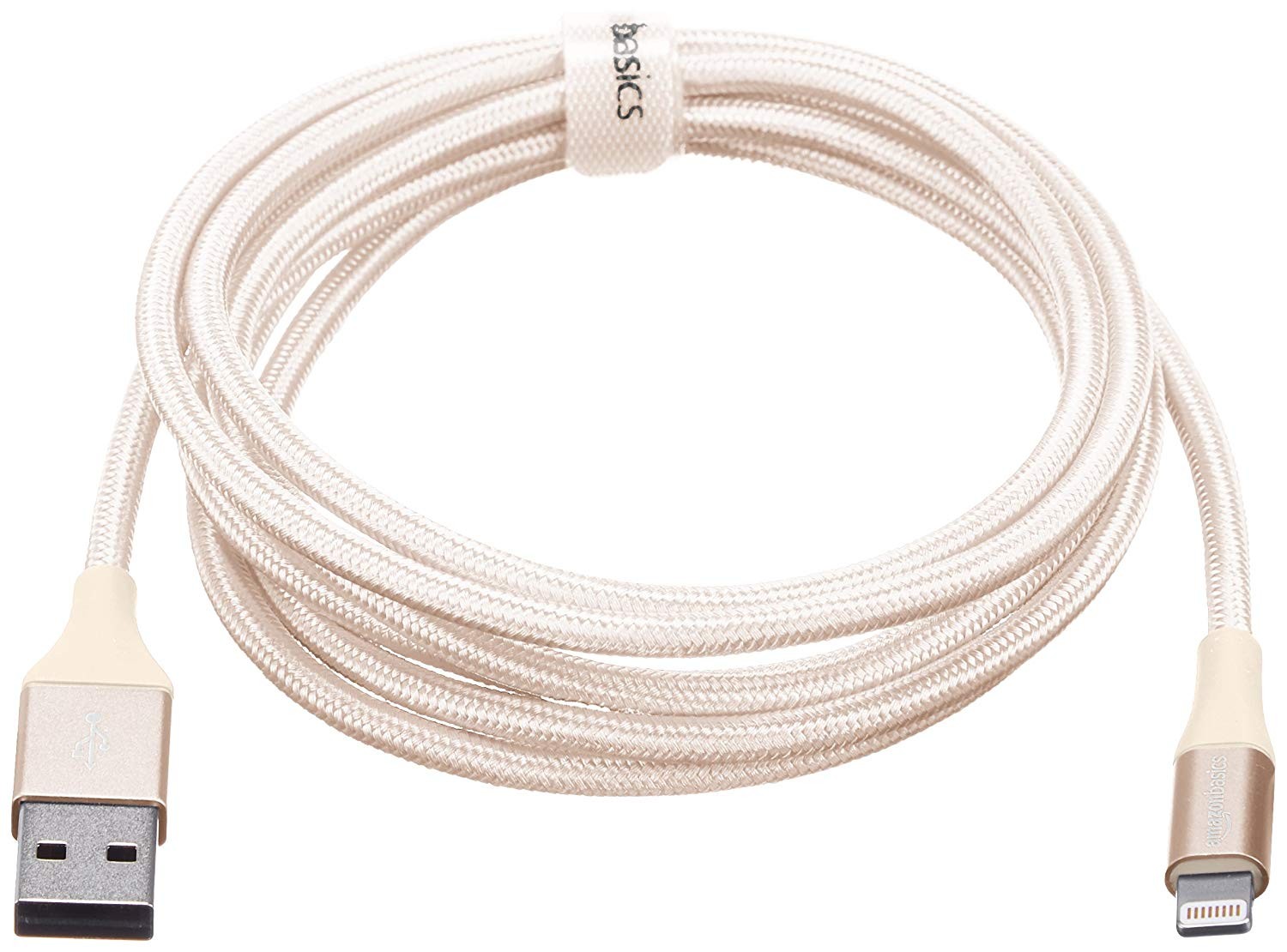 AmazonBasics Double Braided Nylon Lightning to USB A Cable, Advanced Collection - MFi Certified i... | Amazon (US)