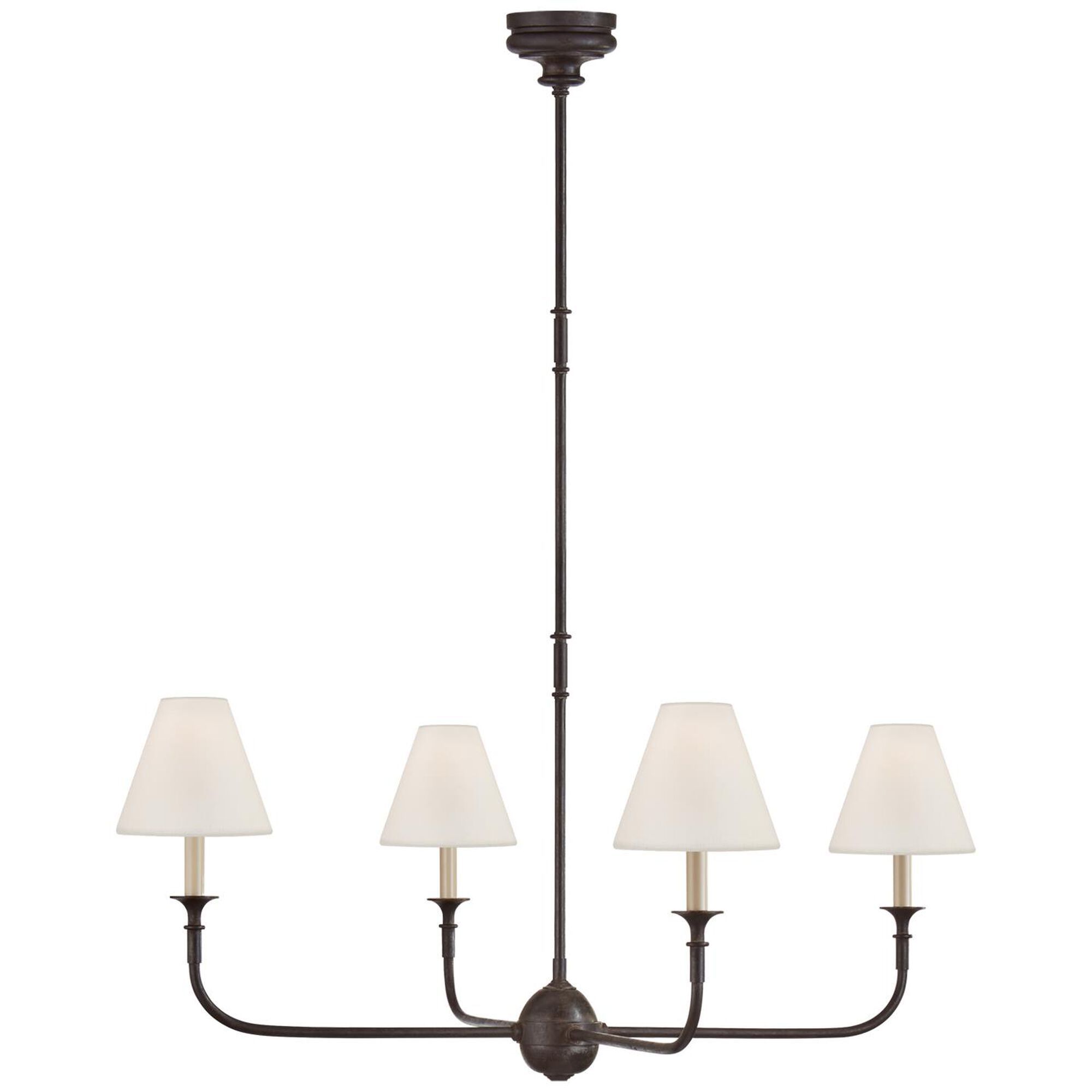 Thomas O'Brien Piaf 39 Inch 4 Light Chandelier by Visual Comfort Signature Collection | 1800 Lighting