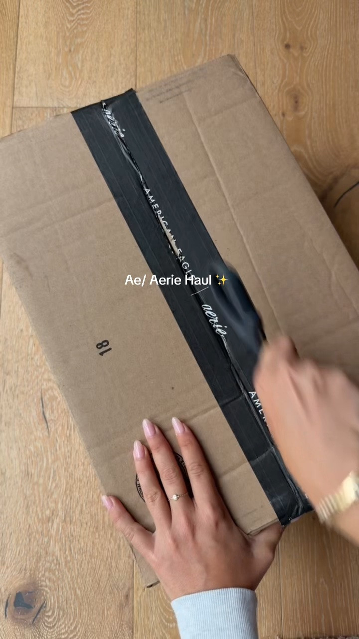 AE/Aerie fall unboxing 🍂 So many cute pieces for fall, and I’m especially obsessed with the flannels! 😍 Can’t wait to style everything and put together some cozy fall looks. Try-on haul coming soon! I’ll have everything I picked up on my LTK! 



#AerieHaul #AmericanEagleStyle #FallFashion2026 #FallOutfitInspo #FallWardrobe AE Aerie unboxing, American Eagle fall haul, Aerie fall new arrivals, American Eagle flannels, fall flannel outfits, cozy fall fashion, fall clothing haul, Aerie try on haul, American Eagle try on, fall wardrobe essentials, cute fall outfits, casual fall style, oversized flannel shirts, fall layering pieces, cozy everyday outfits, fall fashion finds, autumn outfit inspiration, trendy fall clothes, fall shopping haul, American Eagle new arrivals @American Eagle Outfitters