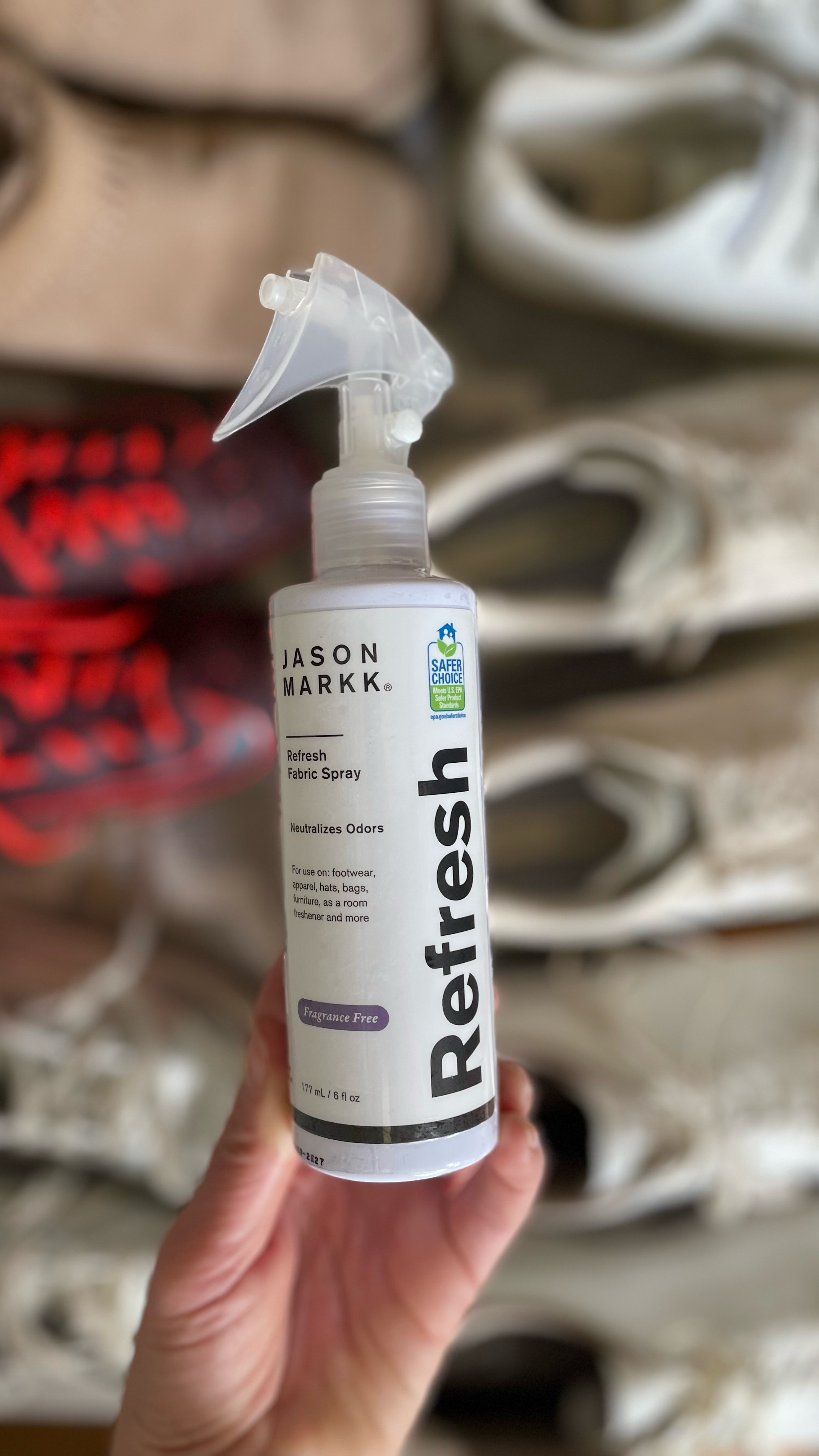 REFRESH-ing for the summer!! @jasonmarkk Refresh spray for the win! 

#LTKSummerEdit #LTKActive #LTKShoeCrush