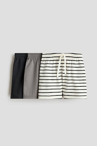 H & M - 3-pack cotton jersey shorts - White | H&M (US + CA)