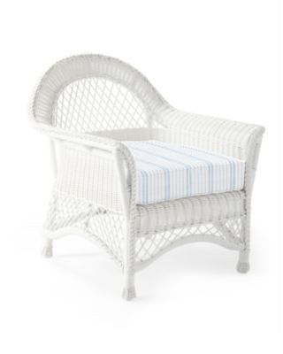 Kiawah Lounge Chair - White | Serena and Lily