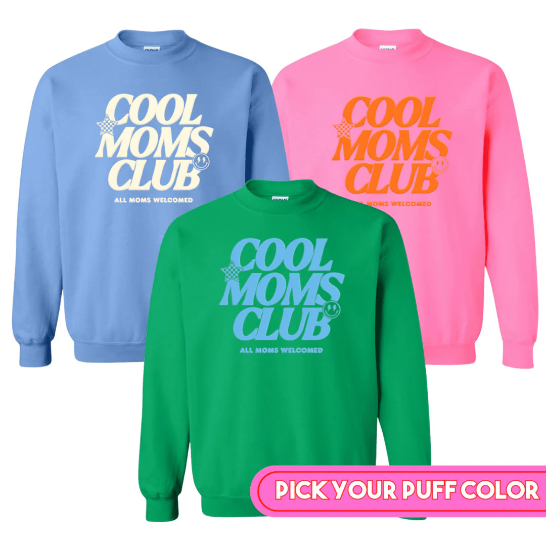 PUFF 'All Moms Welcome' Crewneck | United Monograms
