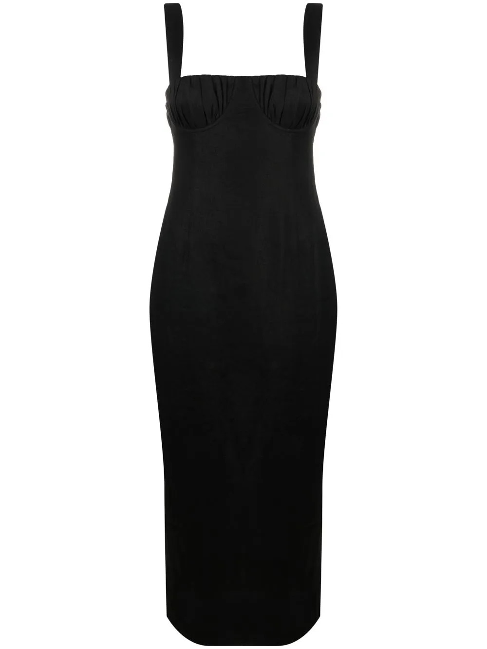 SIR. Long Linen Sleeveless Dress - Farfetch | Farfetch Global