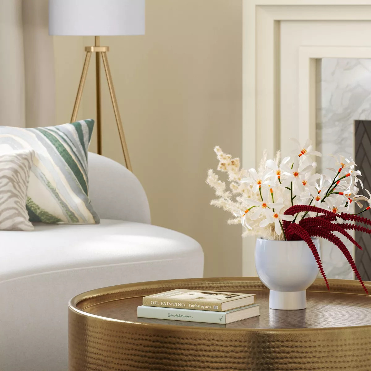 Cream Floral Luxe Arrangement - Threshold™ | Target