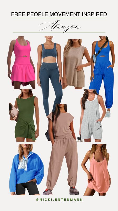 Lots of athleisure fits from Amazon! I’ve tested some of them and they are thick thigh and booty approved! 

Amazon fitness, amazon fashion, athleisure, summer style, trending style, free people movement ideas, 

#LTKActive #LTKfitness #LTKfindsunder100