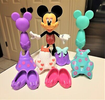 Minnie Mouse Dress Up Doll Disney Bow-tique Snap N Style Figure & Accessories | eBay US