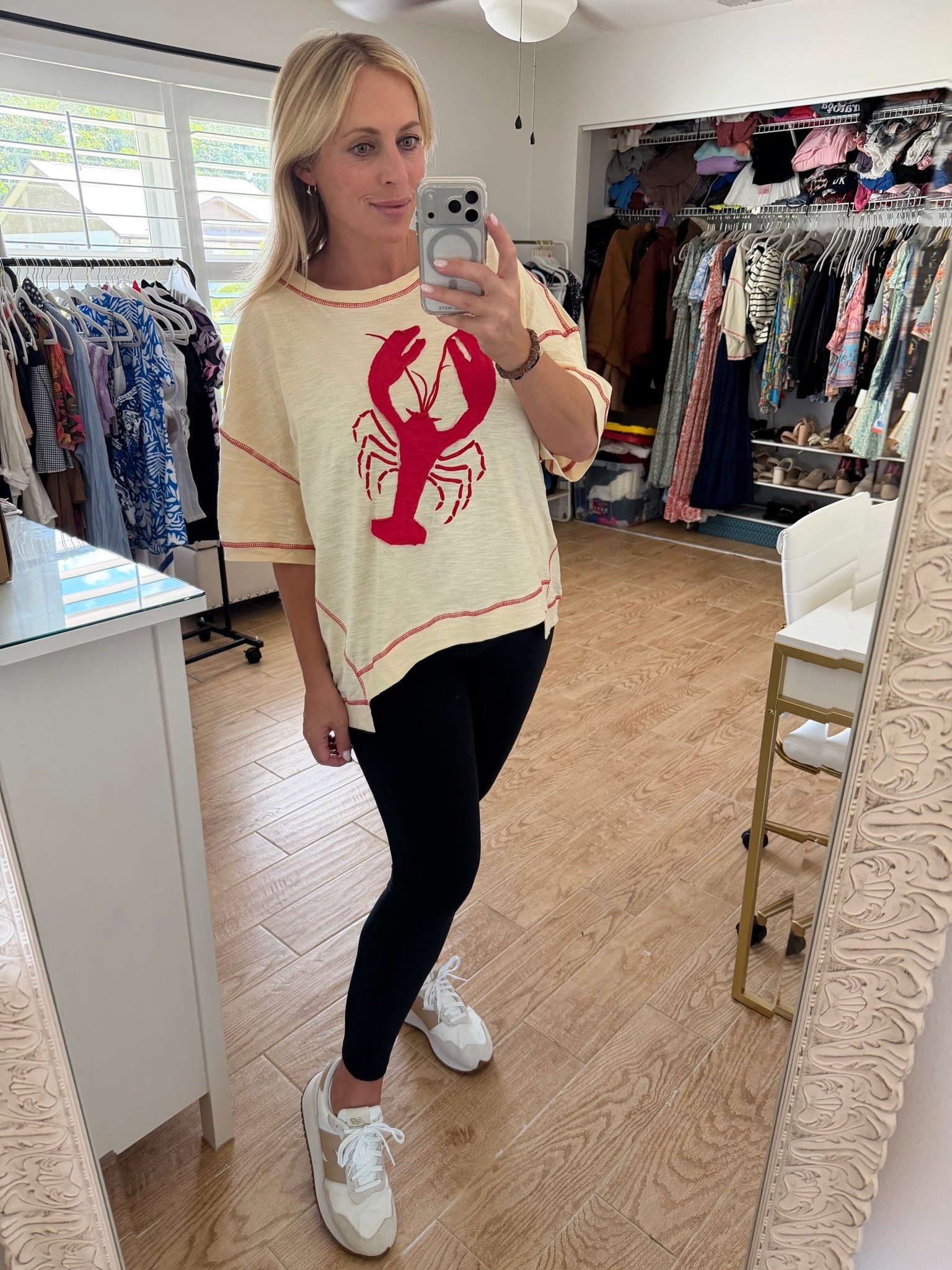 Summer outfit. Wearing XL in leggings and top

#LTKSeasonal #LTKMidsize #LTKootd