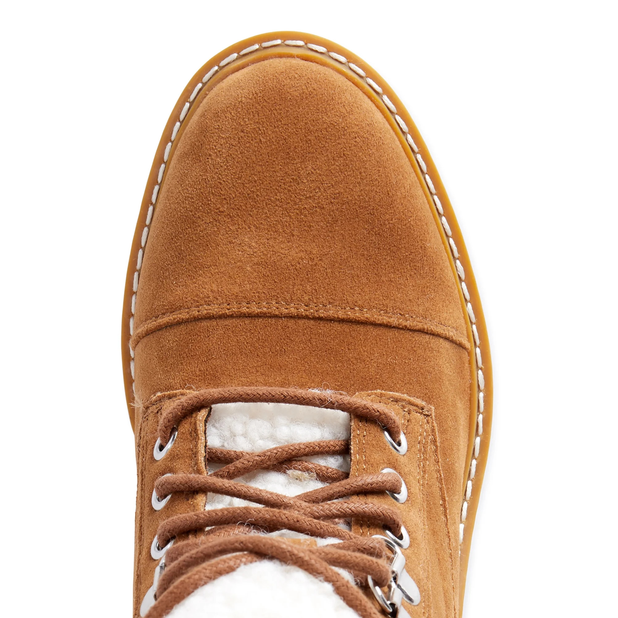 Time and Tru Women’s Hiker Boots, Wide Width Available | Walmart (US)