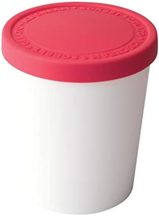 Tovolo Tight-Fitting, Stack-Friendly, Sweet Treat Ice Cream Tub - Raspberry | Amazon (US)