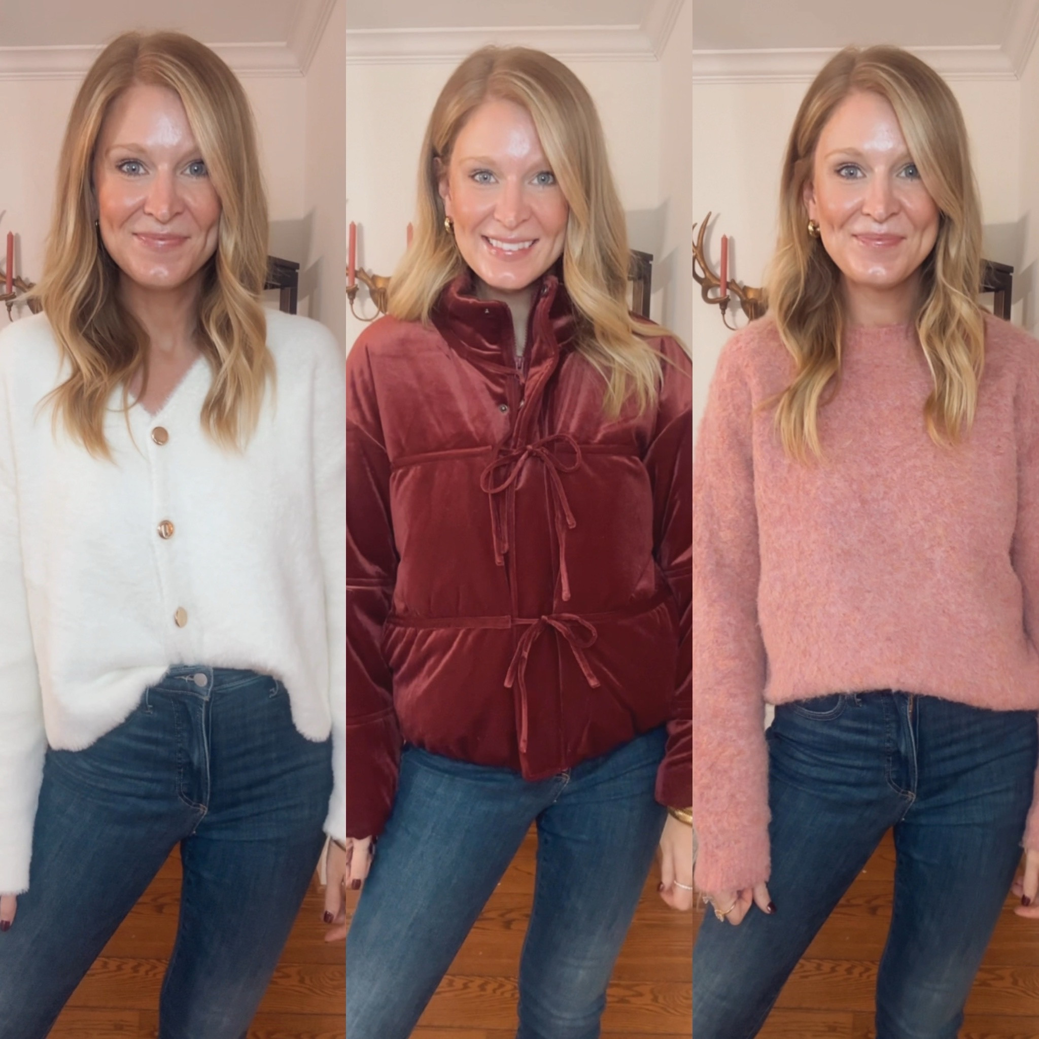 New tops from Target! ❤️ 

Targets had the best new arrivals this season! These are all so soft, cozy, and perfect for the holidays!

#target #targetstyle #targetfashion #sweaters #sweaterweather #holidaystyle #womensfashion 