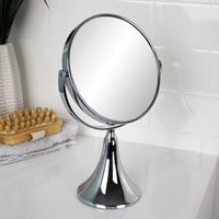 Panos 3x Magnifying Chrome Round Vanity Mirror | Debenhams UK