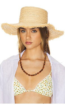 Nikki Beach Talia Hat in Natural from Revolve.com | Revolve Clothing (Global)