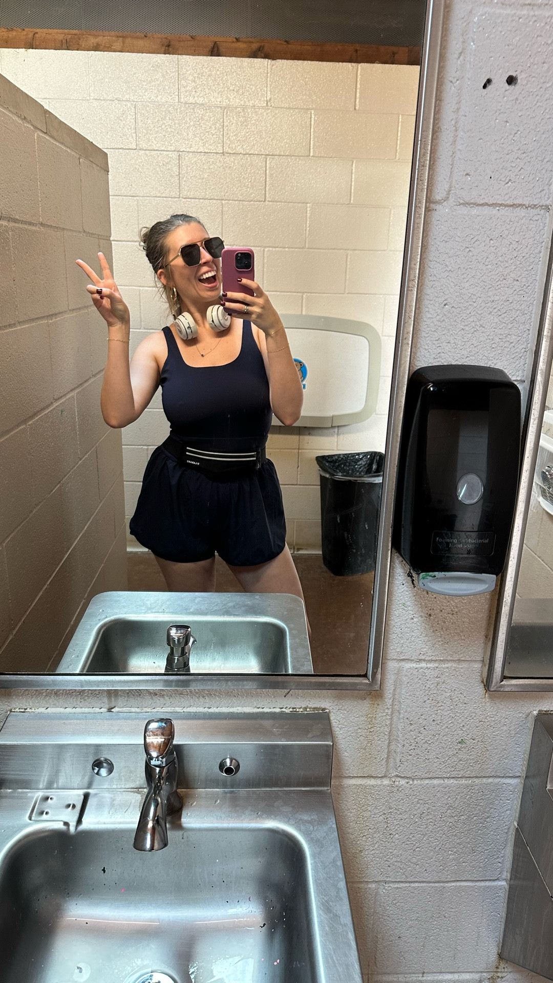 Loveeee this onesie!!! It also has 2 packets (one on each side!!!) - the only con about a onesie is going to the bathroom - the girls will know 🤪🥲🙃🎀

Ps. I use this fanny pack on all my walks, runs, and hikes. It fits more than you think!! I can fit my keys, phone, ID, and chapstick all at once. 

#LTKActive #LTKStyleTip #LTKShoeCrush