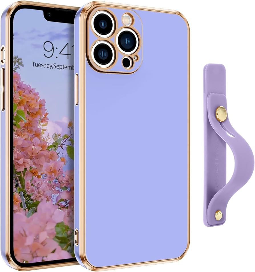 VENINGO iPhone 13 Pro Max Phone Case,iPhone 13 Pro Max Case, Slim Fit Soft TPU with Adjustable Wr... | Amazon (US)