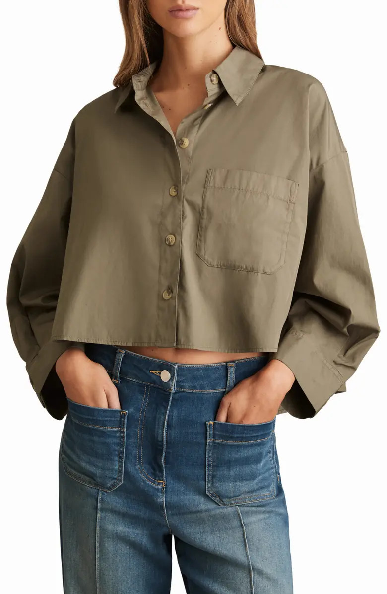 Solene Cotton Shirt | Nordstrom
