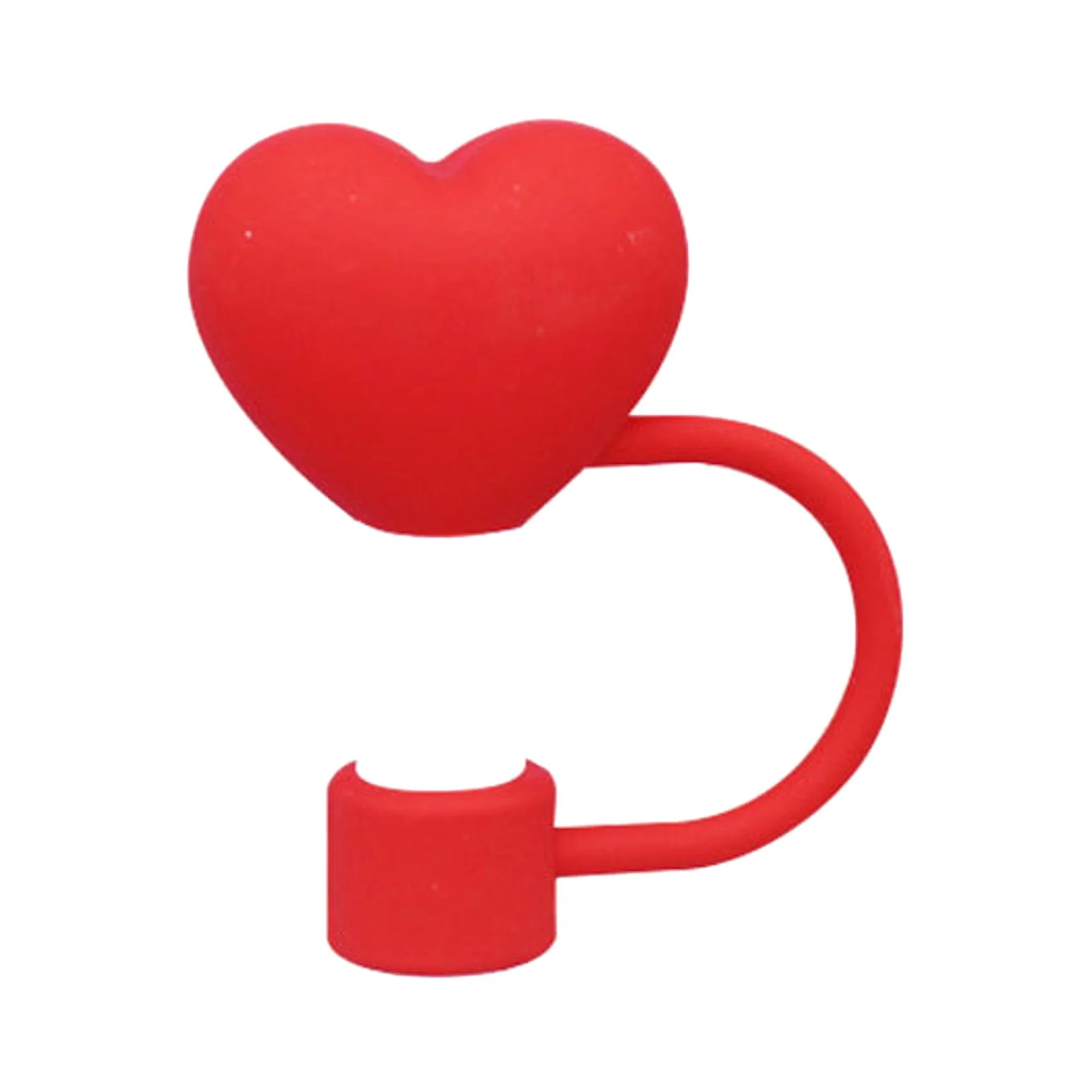 Heart Straw Topper Compatible With 30&40 Oz Tumbler Cup Soft Rubber Straw Covers Cap10Mm 0.4In Cu... | Walmart (US)