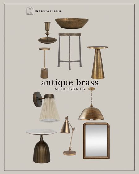 All things, antique brass, antique breast side table, wall, sconce, arched mirror, vintage like decor, side table, and table, decorative bowl, modern side table, living room furniture from Wayfair

#LTKSaleAlert #LTKStyleTip #LTKHome