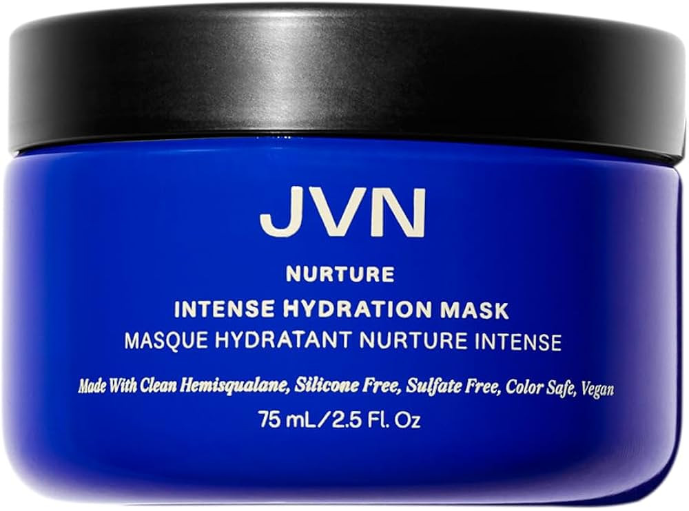JVN Nurture Intense Hydration Mask, New and Improved, Hydrating Treatment for Smooth, Silky, Nour... | Amazon (US)