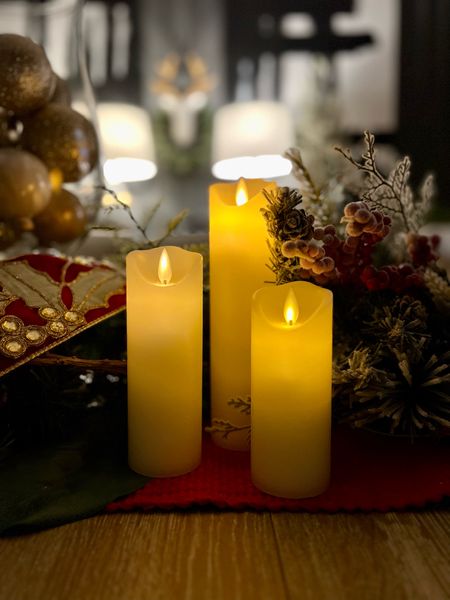 Flameless candles are a great way to add candle light safely.  They also make a great gift.

#LTKHoliday #LTKhome #LTKGiftGuide