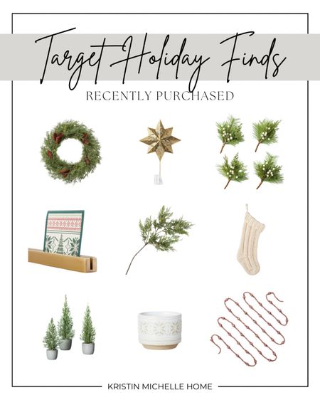 Recently purchased Holiday items from Hearth & Hand at Target

#LTKHoliday #LTKhome #LTKunder50