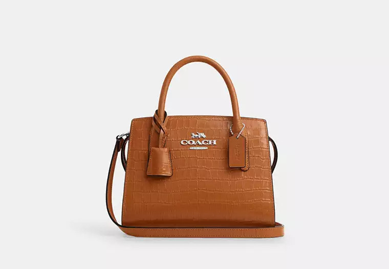 Coach Outlet Andrea Carryall Bag - Orange | Coach Outlet US