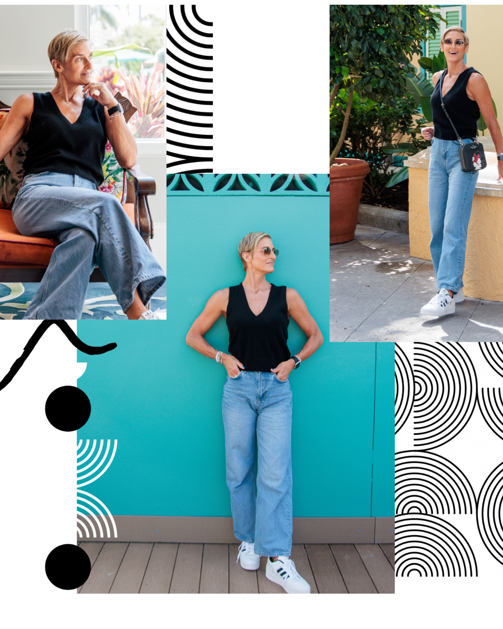 Eliminating decision fatigue in your closet feels amazing. This simple vest paired with a wide leg jean is a go to outfit for many occasions!

#LTKworkwear #LTKshoecrush #LTKstyletip