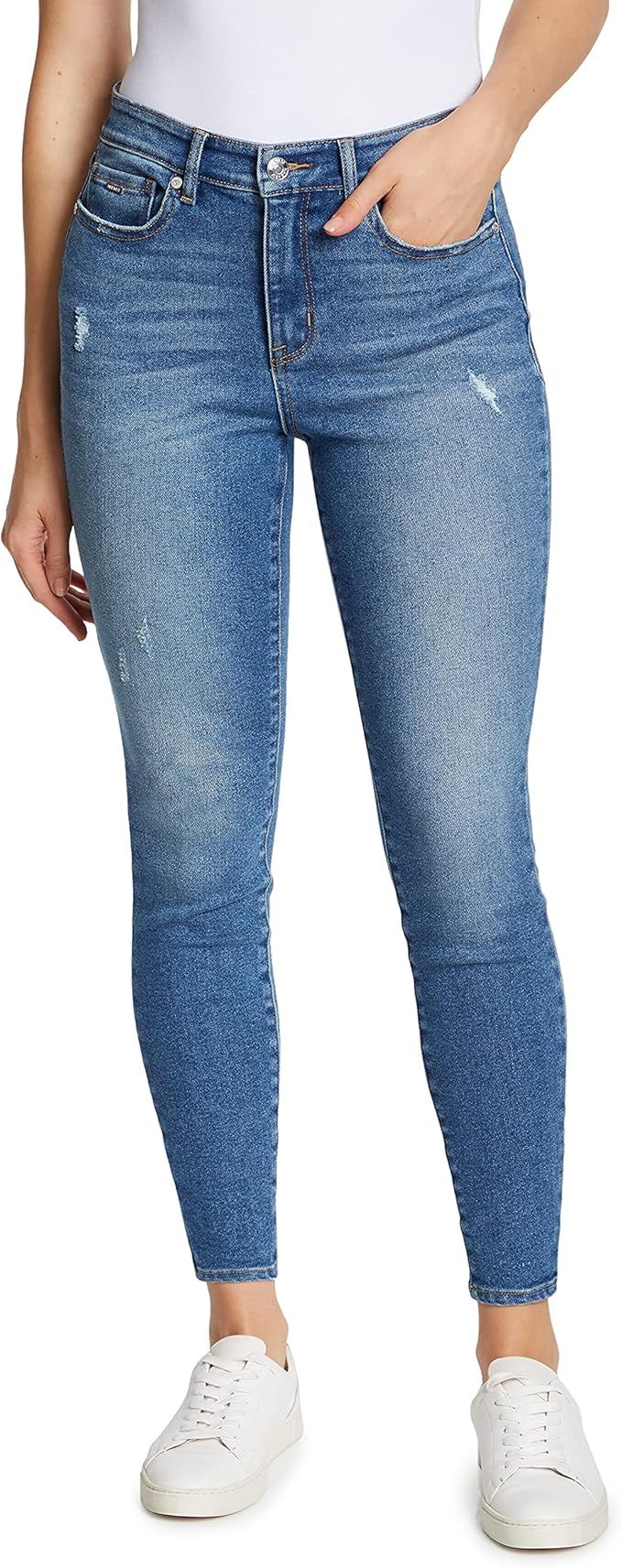 NINE WEST Women's High Rise Perfect Skinny Jean | Amazon (US)