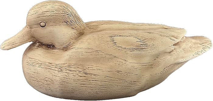 Hymmah Duck Home Decor Statue Rustic Home Decorations for Living Room, Boho Sculpture Resin Anima... | Amazon (CA)