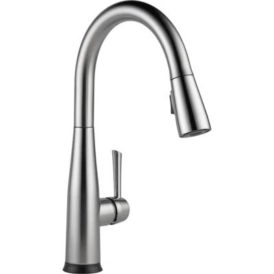 Essa Pull Down Touch Single Handle Kitchen Faucet with LED Light | Wayfair North America