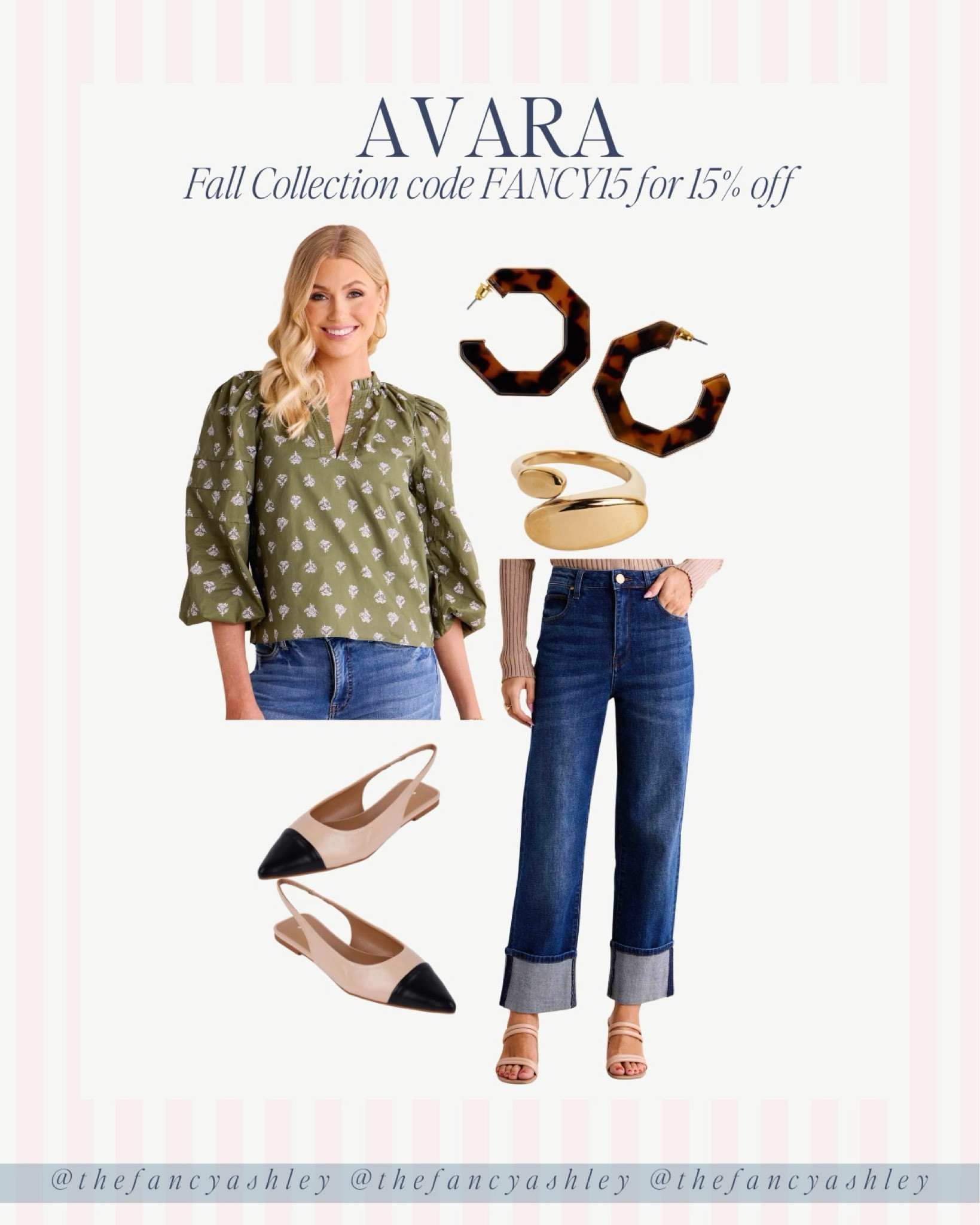 Living this olive green top for fall! Pair with dark denim and point toe flats for a great fall outfit. All from Avara’s fall collection. Use code FANCY15 for 15% off!



#LTKFindsUnder100 #LTKStyleTip #LTKSeasonal