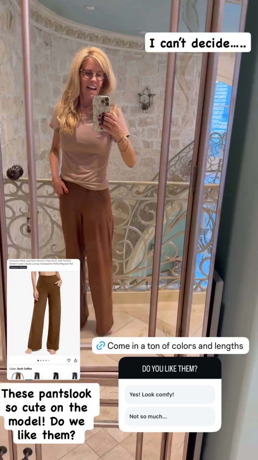 How do we feel about these Amazon pants?! They come in a ton of colors and lengths and are perfect for lounging!

#LTKSeasonal #LTKStyleTip