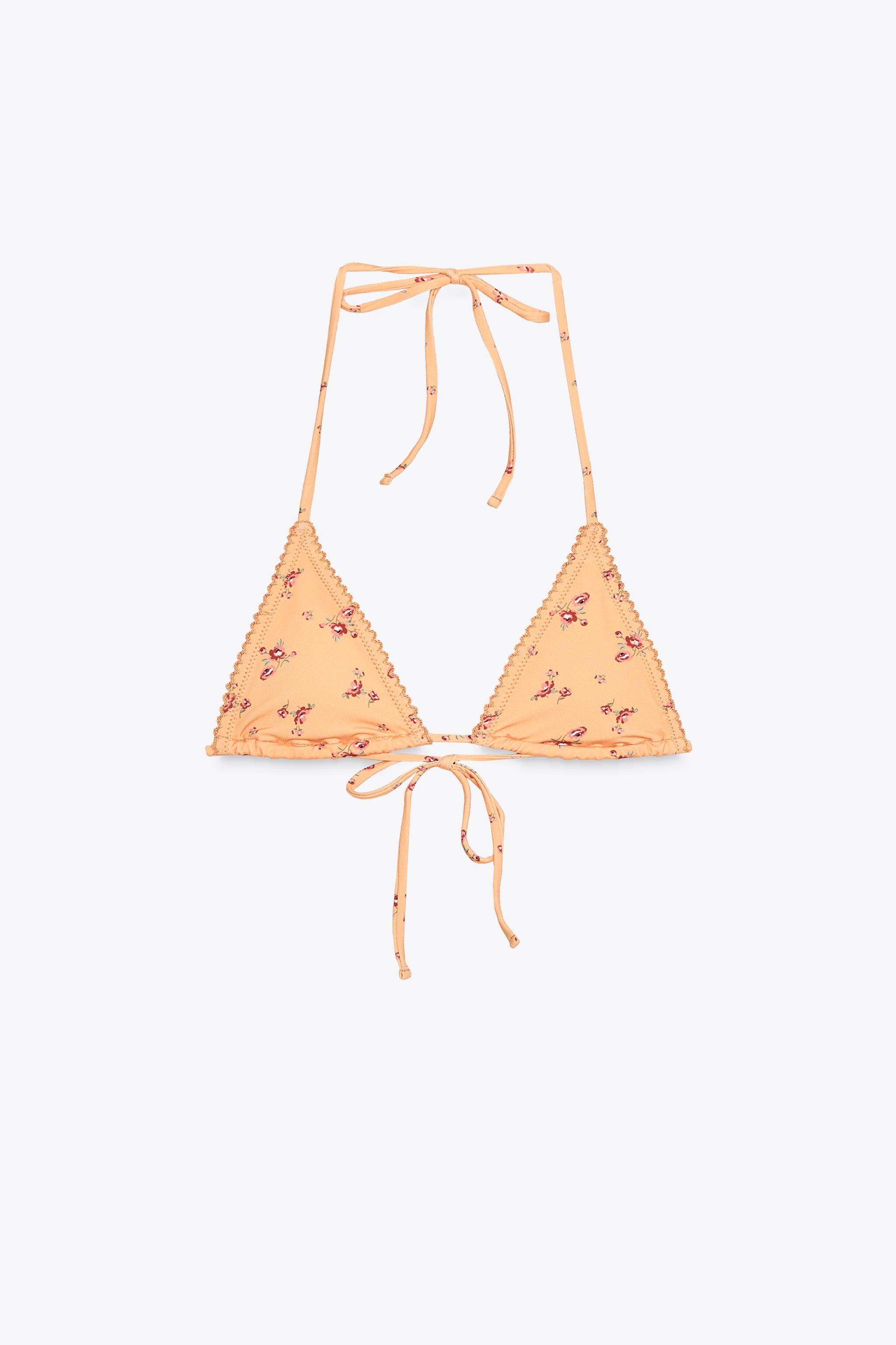 BIKINITOP BLOEMEN KANT | Zara US