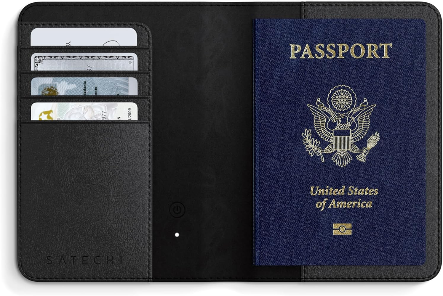Satechi Passport Holder for Travel with Find My, Passport Cover with 4 Card Holder, Wireless Char... | Amazon (CA)