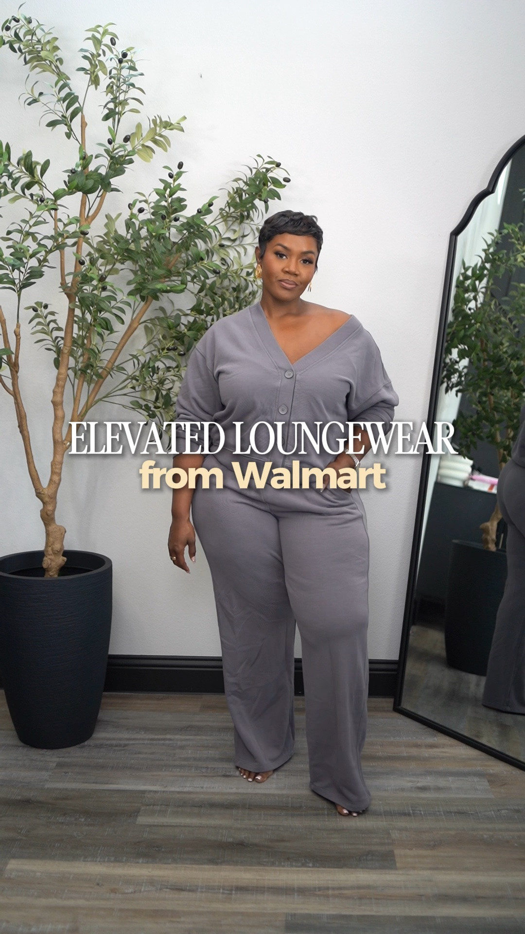 Elevated loungewear set from Walmart