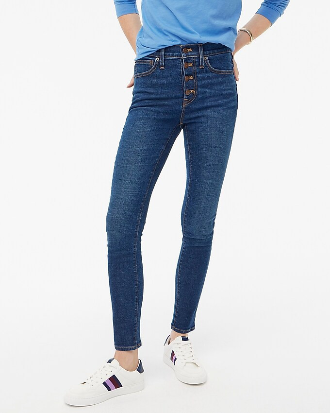 10" high-rise skinny jean in signature stretch | J.Crew Factory
