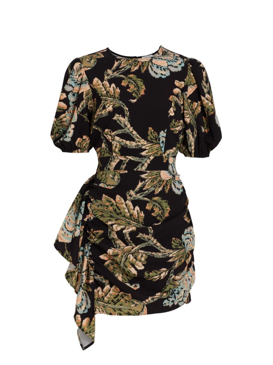 Pia Floral Minidress | Saks Fifth Avenue