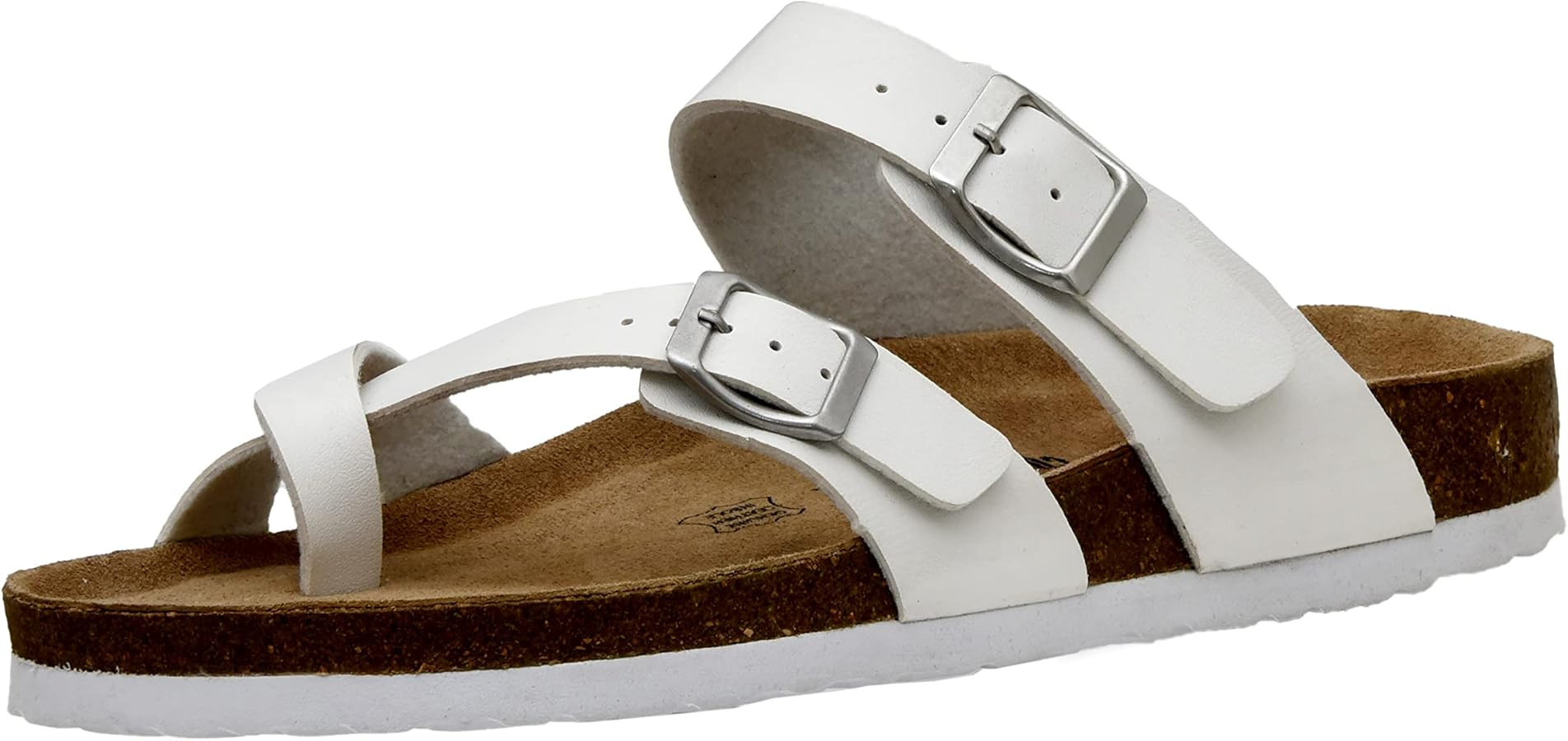 CUSHIONAIRE Women's Luna Cork Footbed Sandal With +Comfort | Amazon (US)