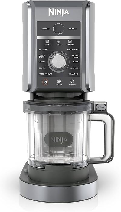 Ninja NC501 CREAMi Deluxe 11-in-1 Ice Cream & Frozen Treat Maker with 2 XL Family Size Pint Conta... | Amazon (US)